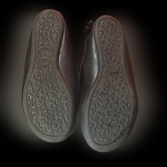 Girls size 11 plaid ballet flats dress shoes - Picture 6 of 6